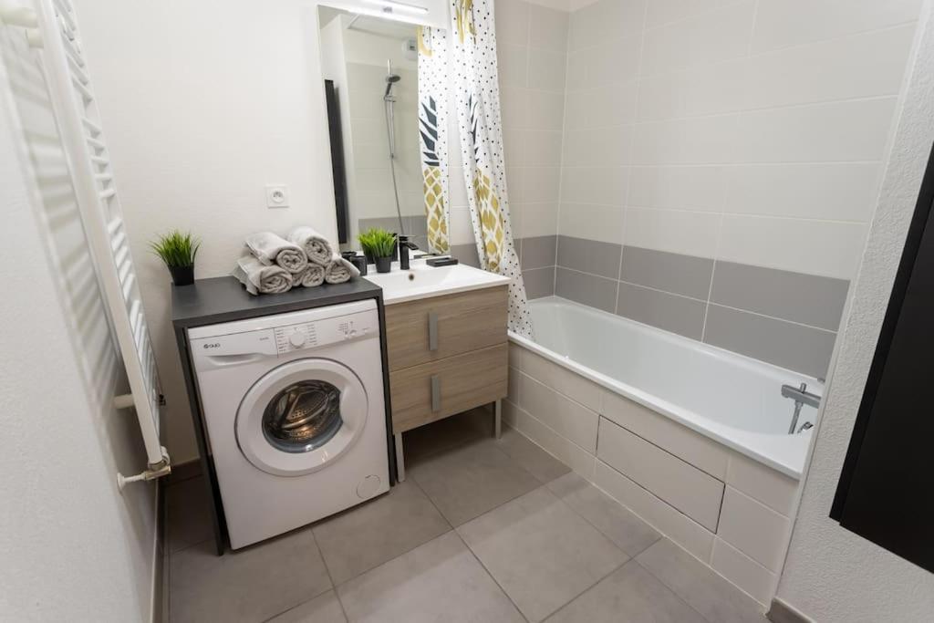 Apartamento T3-2 Min Metro-24 24H Toulouse Exterior foto